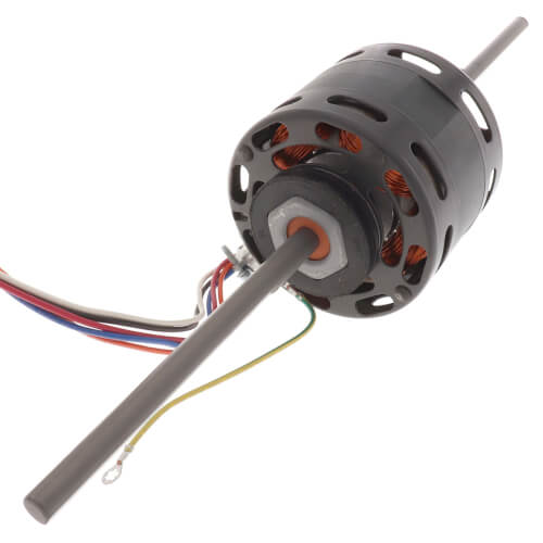 GENTEQ MOTORS Fasco D337 Open Ventilated Shaded Pole Fan Coil Air-Conditioning and Heating Motor 4-Speed 1550 RPM 115V 1/8-1/10-1/12-1/15HP