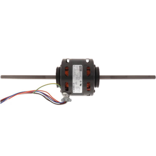 GENTEQ MOTORS Fasco D337 Open Ventilated Shaded Pole Fan Coil Air-Conditioning and Heating Motor 4-Speed 1550 RPM 115V 1/8-1/10-1/12-1/15HP