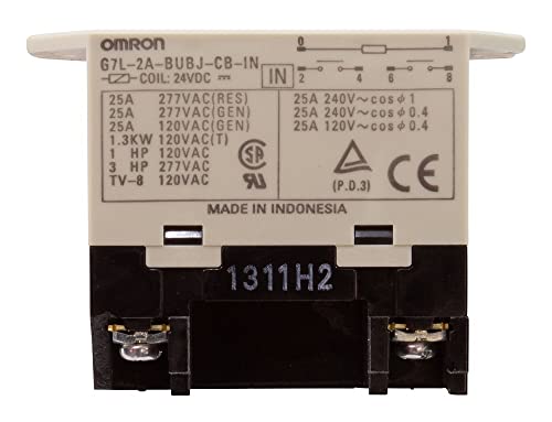 INTERMATIC Intermatic 143PS307 DPST Relay with 24V DC Coil