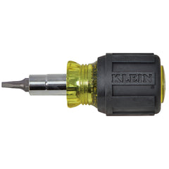 DAIKIN Klein 32562 Multi-Bit Screwdriver Nut Driver 6-in-1 Stubby