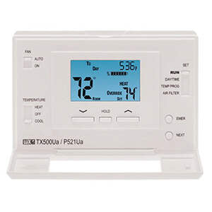 LUX P521U PROGRAMMABLE THERMOSTATS