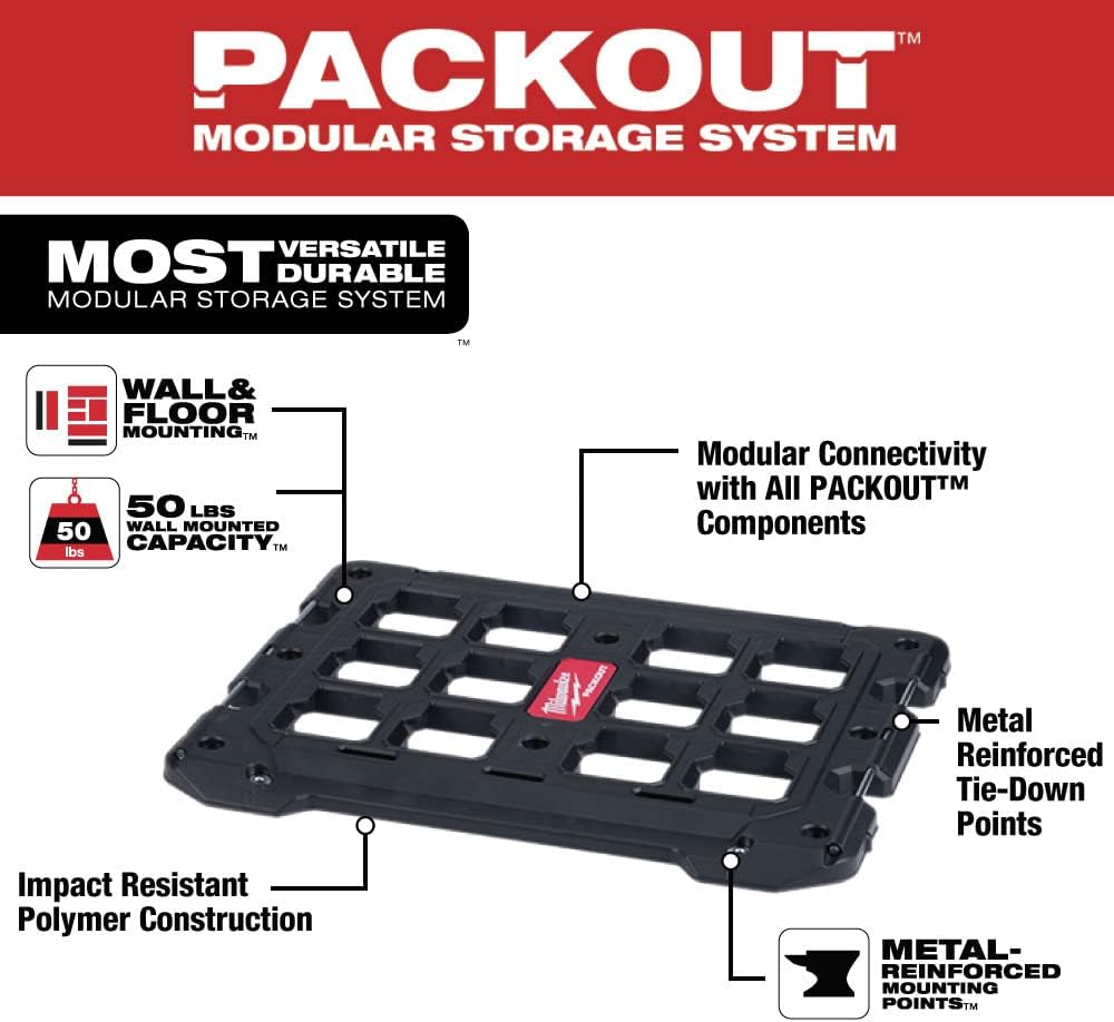 MILWAUKEE Milwaukee 48-22-8485 PACKOUT Mounting Plate