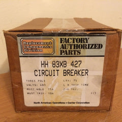 CARRIER HH83XB427 CIRCUIT BREAKERS