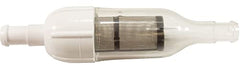 CUSTOM MOLDED PRODUCTS Custom Molded Products 25563-080-000 In-Line Filter Assy White Gen 48-080