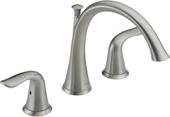 DELTA FAUCET Delta Faucet T2738-SS Lahara Two-Handle Roman Tub Faucet Stainless