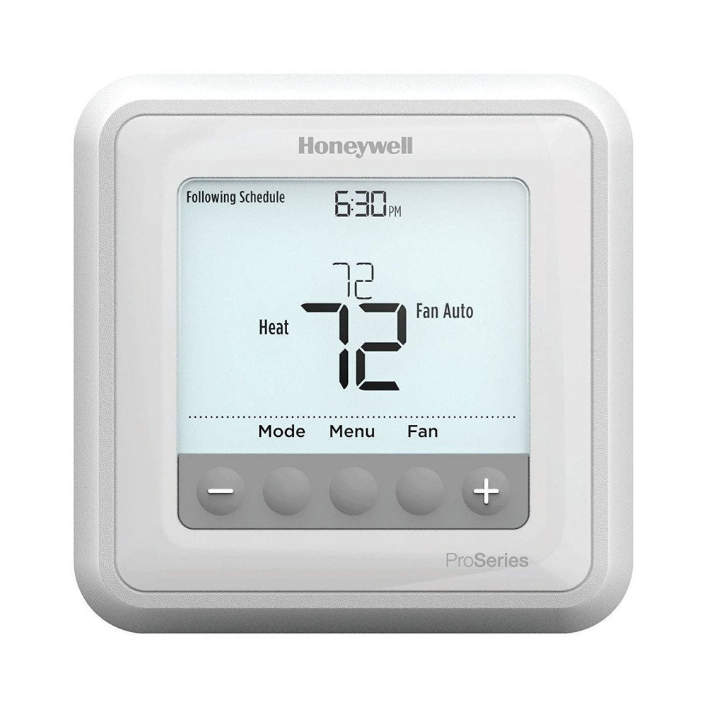 RESIDEO Honeywell TH6220U2000/U T6 Pro Programmable Thermostat 2 Heat/1 Cool Heat Pump or 2 Heat/2 Cool Conventional