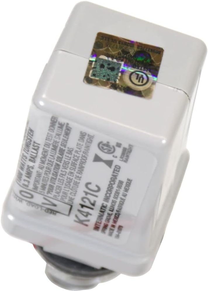 INTERMATIC Intermatic K4121C 120-Volt Stem Mount Thermal Photocontrol
