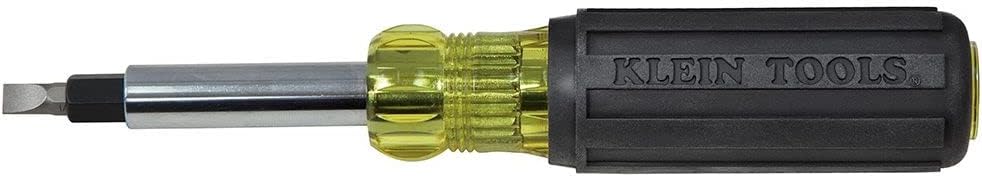 DAIKIN Klein Tools 32557 Multi-Bit Screwdriver / Nut Driver 10-in-1 Heavy Duty