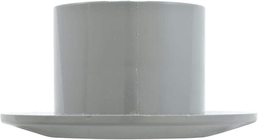 WATERWAY PLASTICS Waterway Plastics 215-9897 Wallfitting 1-1/2 Fpt x 2 Gray