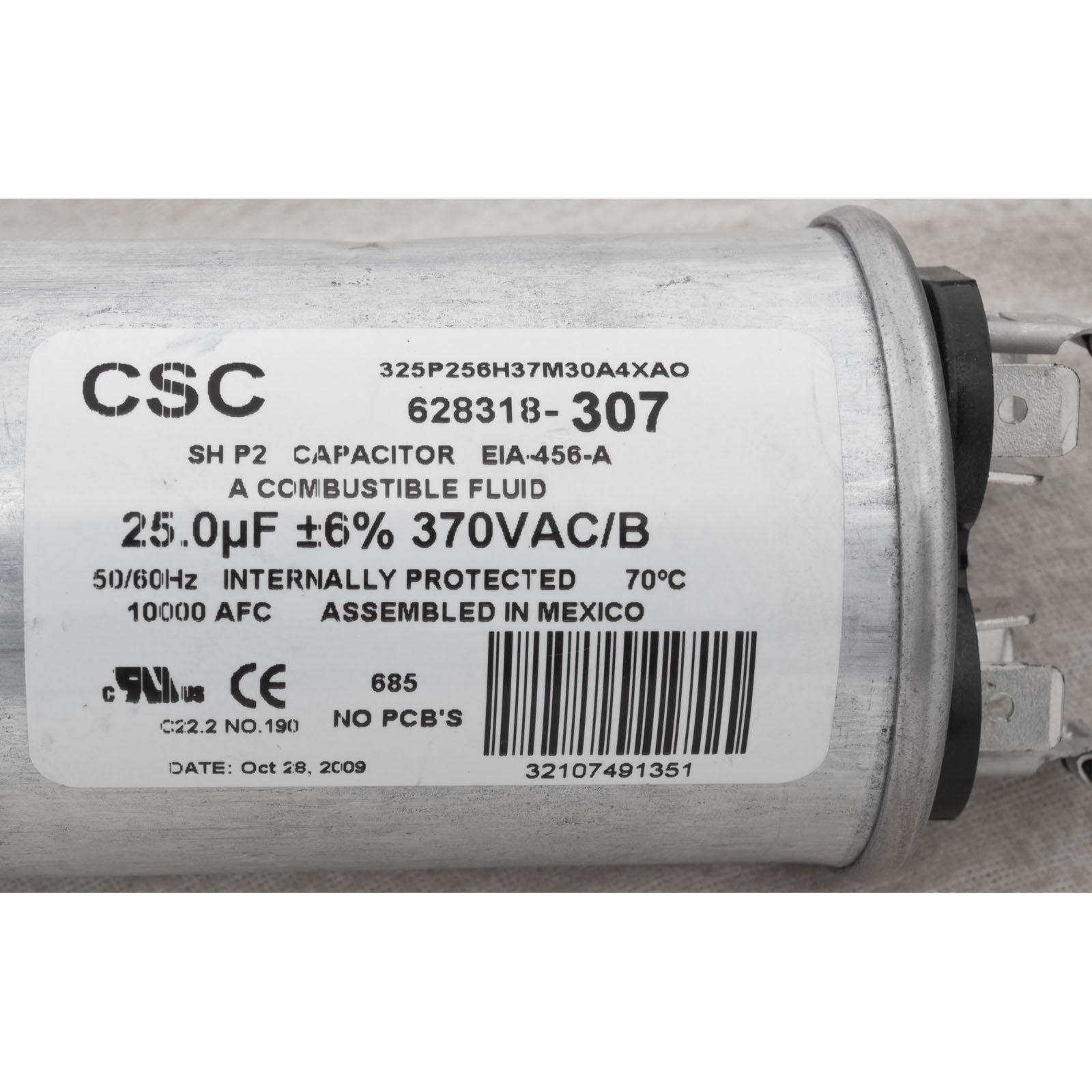CENTURY MOTORS Century B122 Motor 1.0 HP 115V/230V 1-Spd M56C C-Face Key