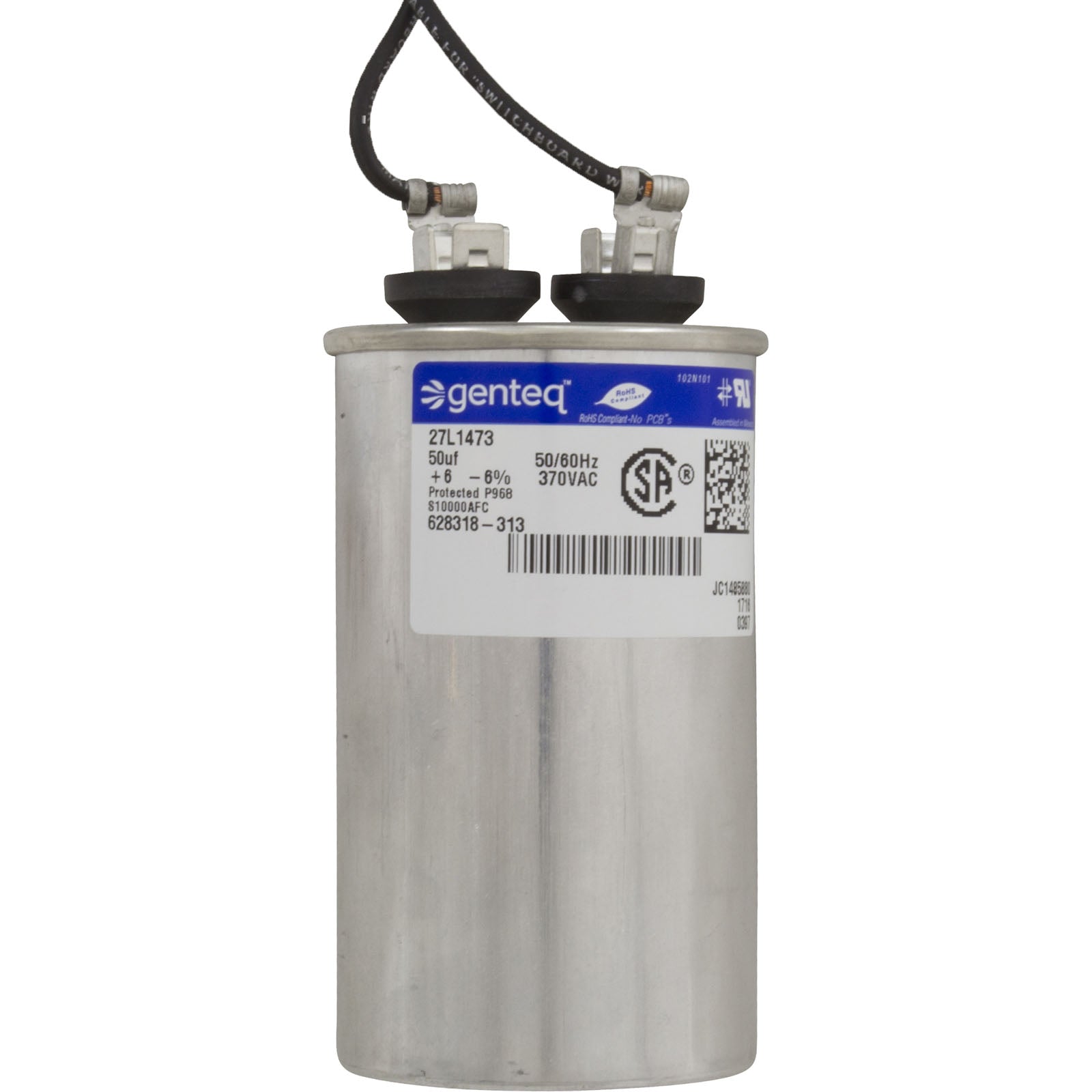 CENTURY MOTORS Regal Rexnord-Century Motors B2661 115/230V 3/4HP Pool Pump Motor 3450RPM