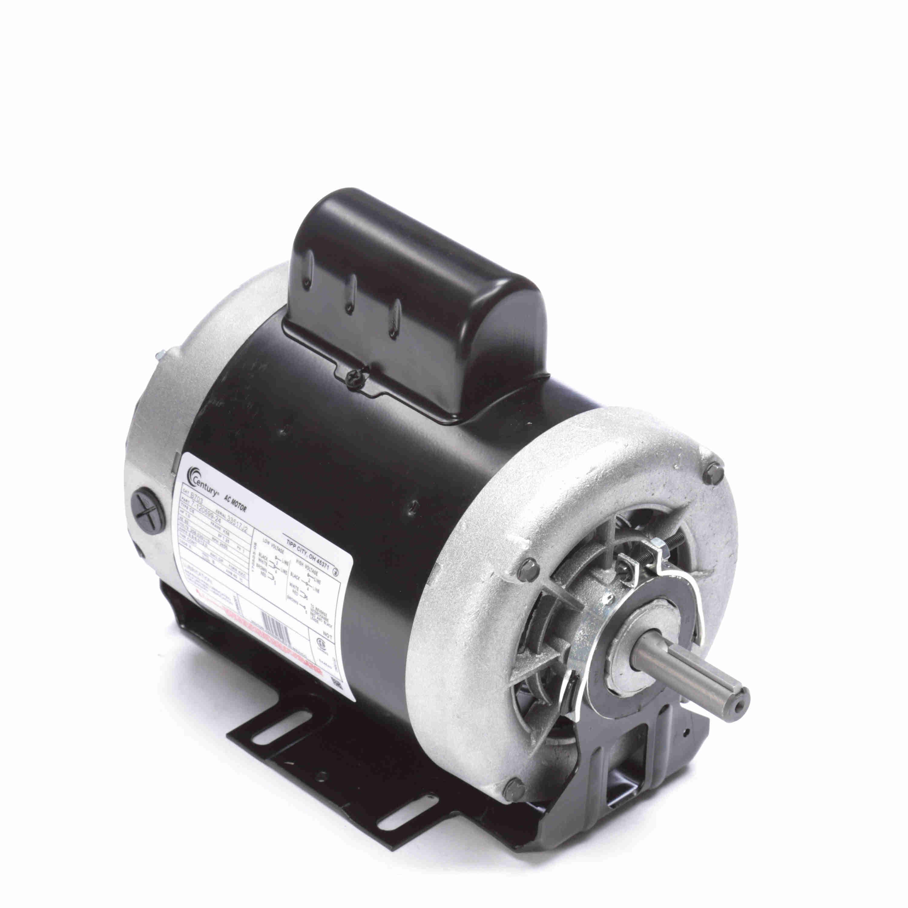 CENTURY MOTORS UB837 GENERAL PURPOSE MOTORS