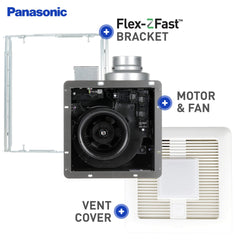 PANASONIC Panasonic FV-0511VKL2 WhisperGreen Select Fan/Light 50-80-110 CFM