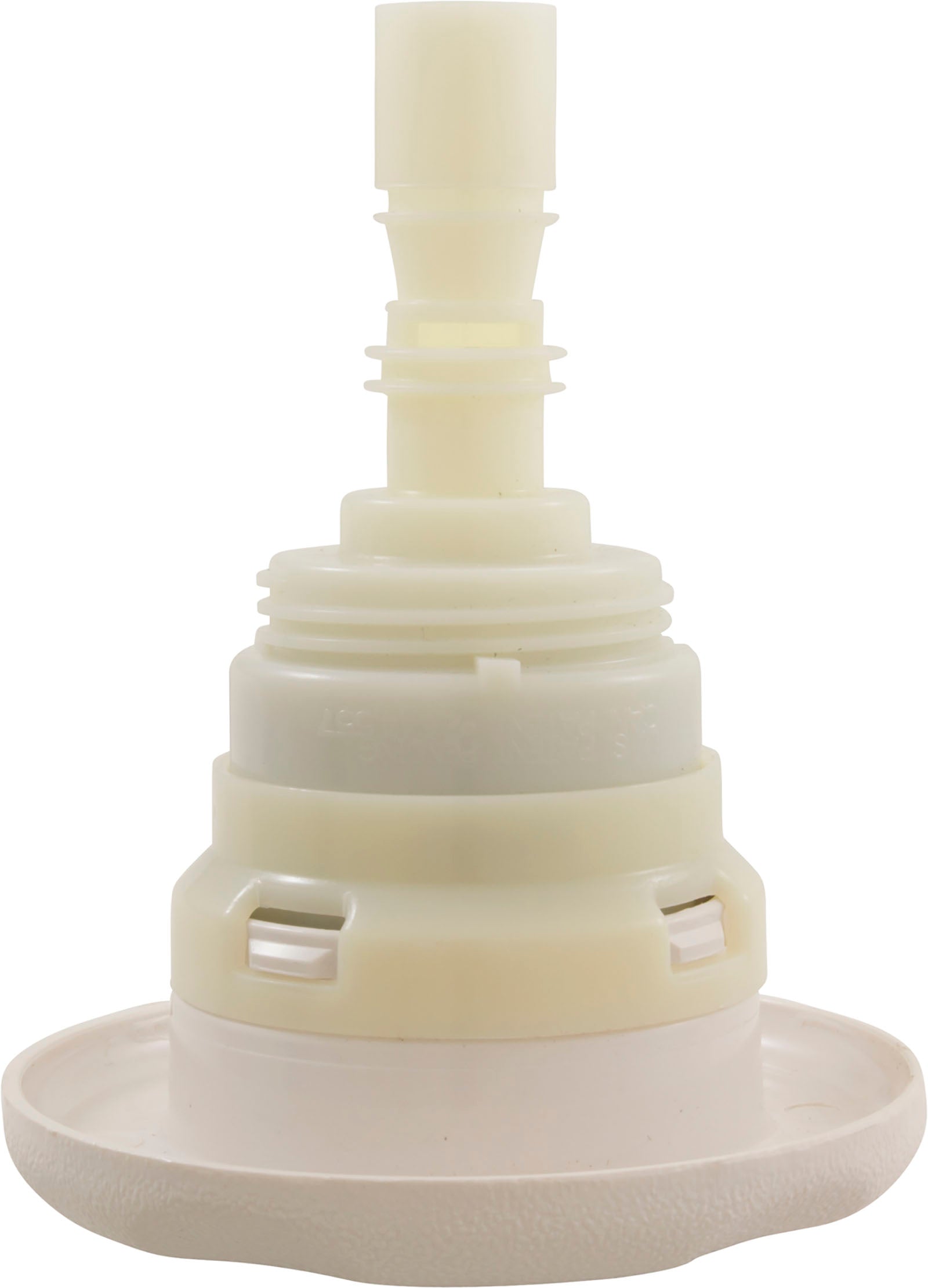 WATERWAY PLASTICS Waterway Plastics 229-8050 Smooth Five-Scallop Directional Spa Jet White