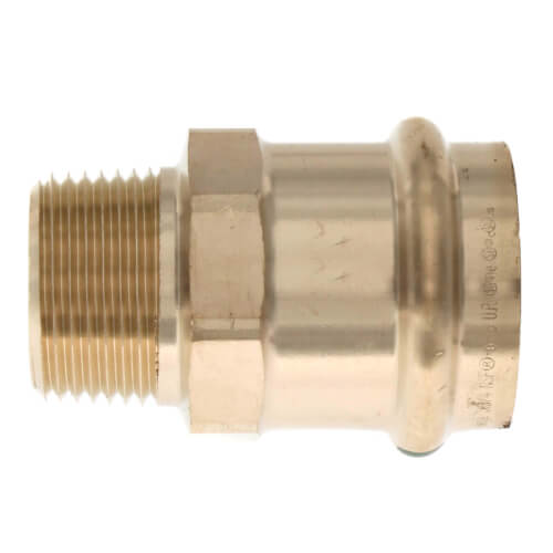 VIEGA Viega 79240 ProPress Zero Lead Bronze Adapter Male 1 Inch x 3/4 Inch P x Male NPT