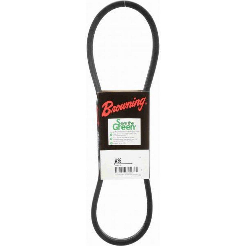 BROWNING Browning A36 Super Gripbelt, A Belt Section, 1/2 x 5/16, 37.3 Pitch Length