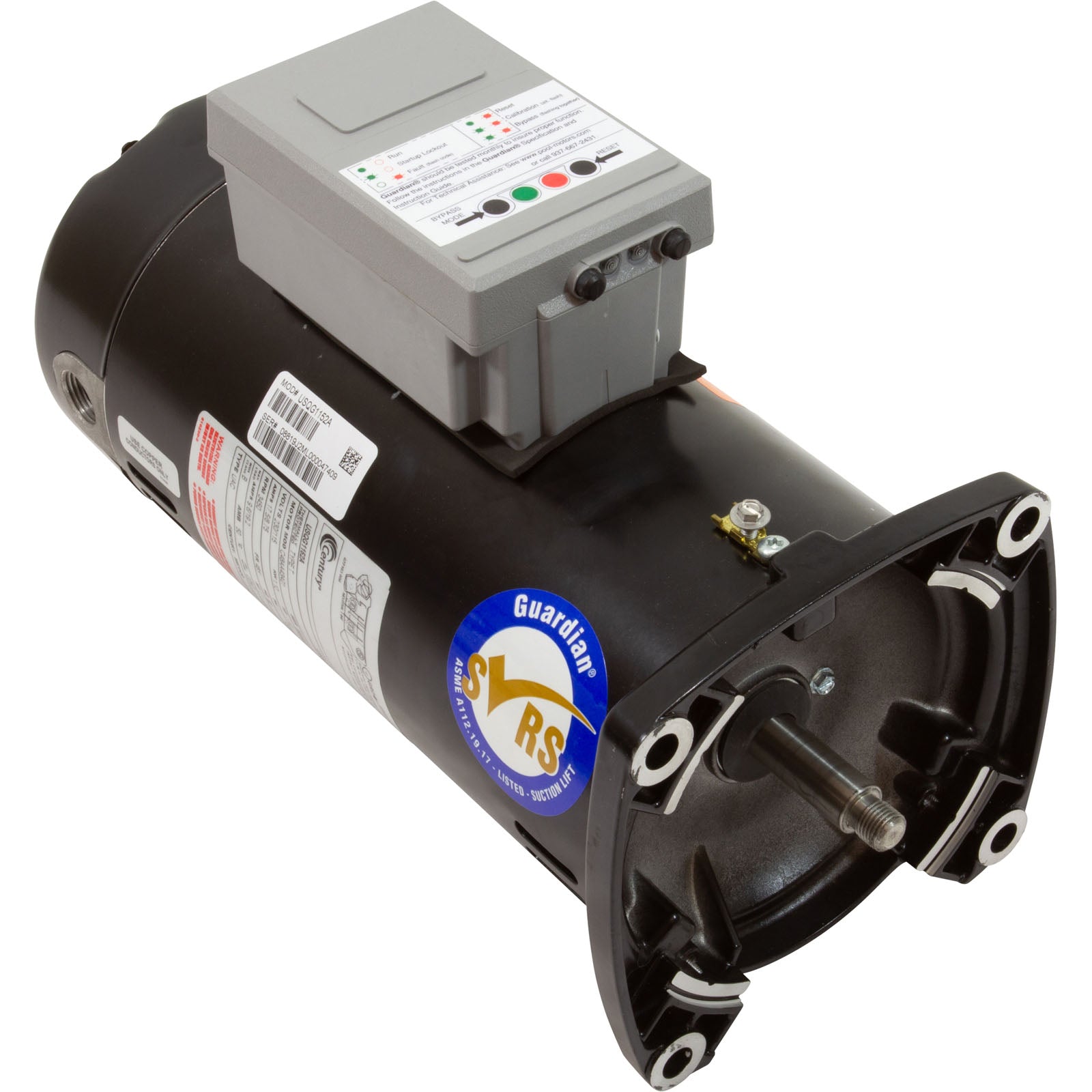 CENTURY MOTORS USQG1152A POOL & SPA PUMP MOTORS