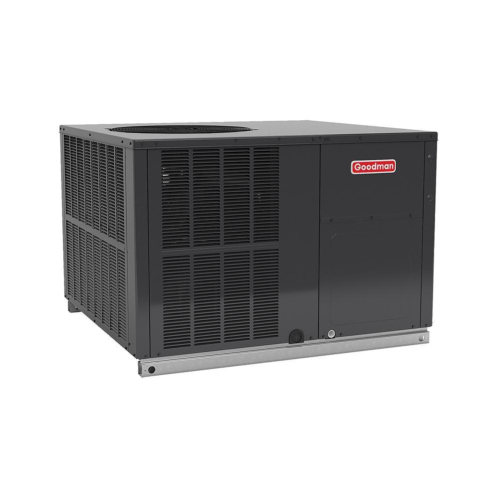 GOODMAN Goodman GPG1424060M41 2 Ton 14 SEER 60,000 BTU 81% AFUE Gas Package Air Conditioner Multiposition