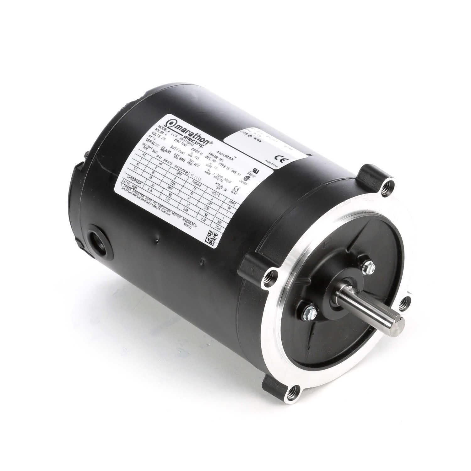 MARATHON MOTORS MY374 VARIABLE SPEED MOTORS