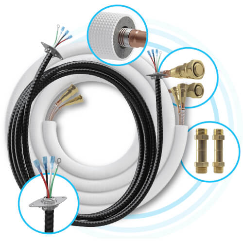 MRCOOL MRCOOL DIY-36-HP-WM-230C25 DIY 4th Gen 36,000 BTU 18 SEER Energy Star Ductless Mini-Split AC & Heat Pump with 25ft Install Kit Package (208-230V) DIY-36-HP-230B25, DIY-36-HP-115B, DIY-36-HP-230B16, DIY-36-HP-230B System