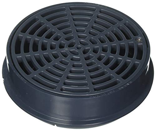 SIOUX CHIEF Sioux Chief 841-2P Quad Drain 2 Inch Inside Caulk Plastic White Floor Drain