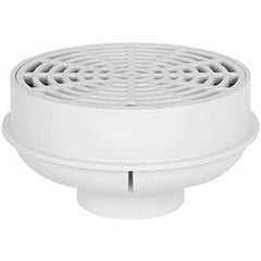 Sioux Chief 841-2P Quad Drain 2 Inch Inside Caulk Plastic White Floor Drain