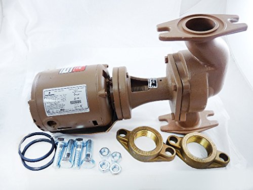 TACO Taco 120-13S Stainless Steel Three-Piece Circulator Pump - 1/6 Hp