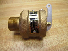 APOLLO VALVES Conbraco 13101B15 Steam Relief Valve 15 psi 3/4 MNPT x Top Outlet