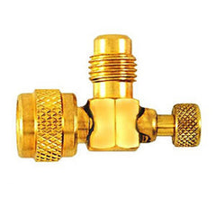 C&D Valve CD5050 Thumbscrew Core Depressor - 1/4 Male Flare Access Fitting