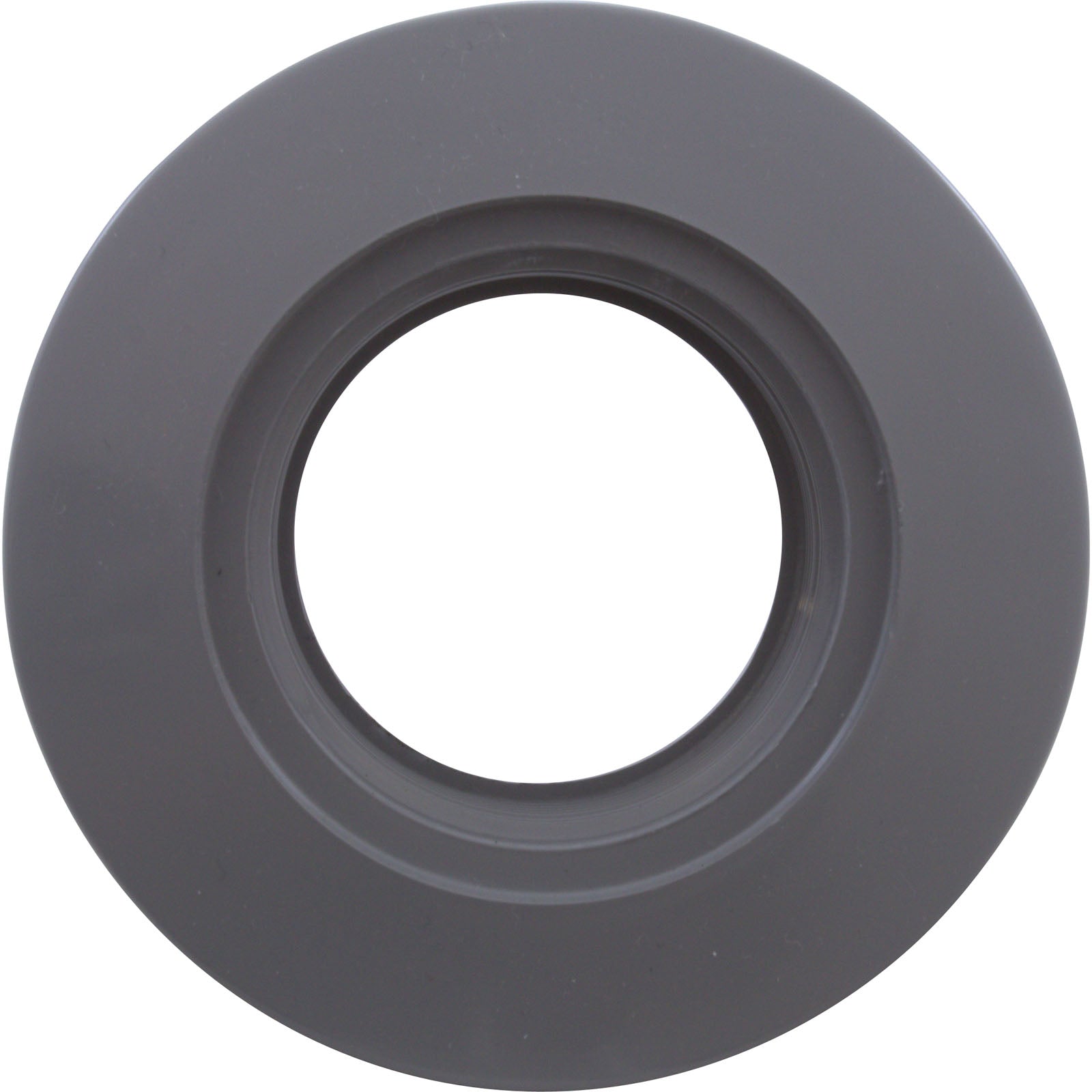 CUSTOM MOLDED PRODUCTS Custom Molded Products 25524-201-000 Wall Fitting, 1-1/2 fpt x 2 Insider, 3-1/2 fd, Gray