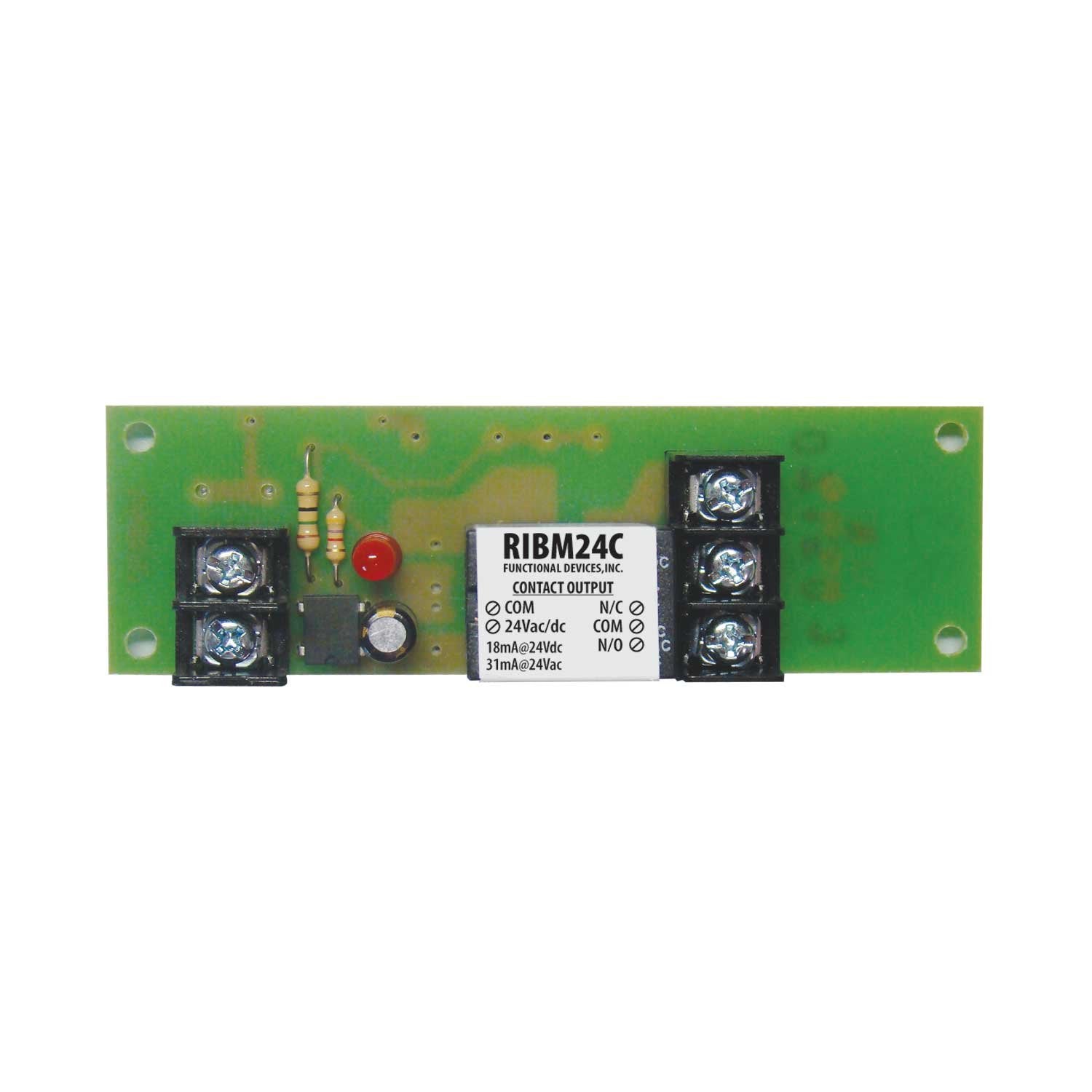 FUNCTIONAL DEVICES RIBM24C RELAYS