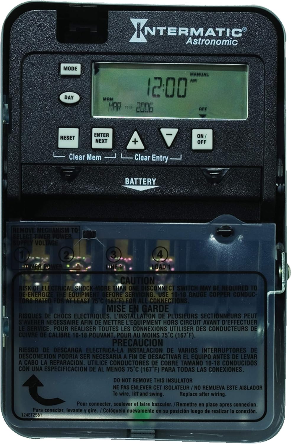 INTERMATIC ET8015C CONTROL BOARDS