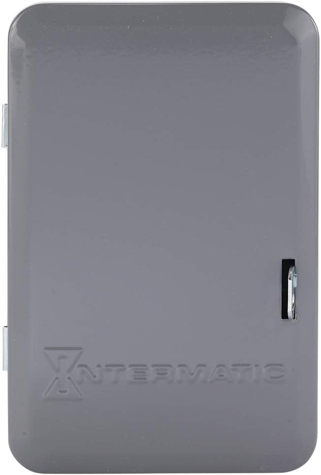 INTERMATIC Intermatic ET8015C 7-Day 30-Amp SPST Electronic Astronomic Time Switch, 120-277 VAC, NEMA 1