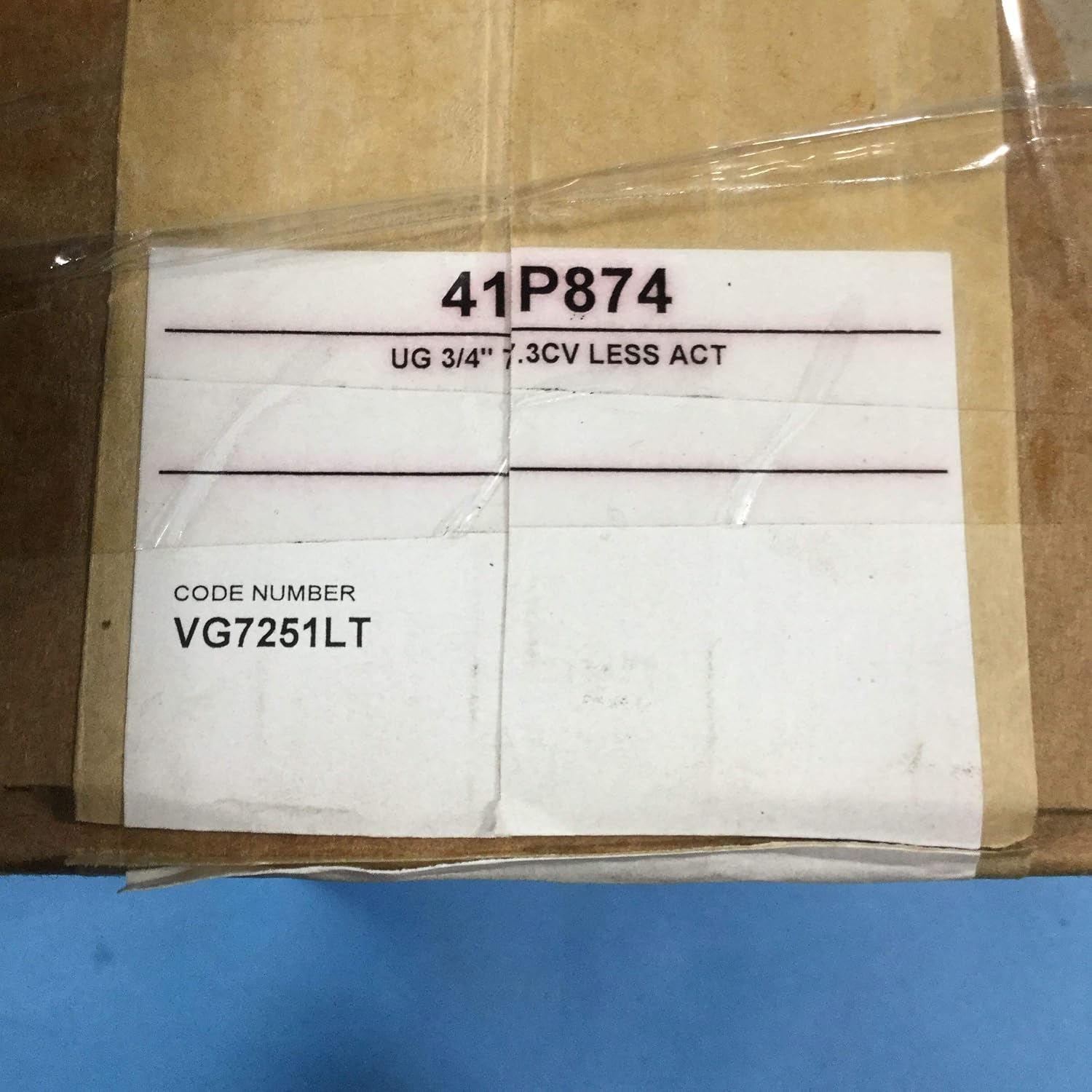 JOHNSON CONTROLS Johnson Controls VG7251LT Globe Valve Two-Way 3/4 Inch Union