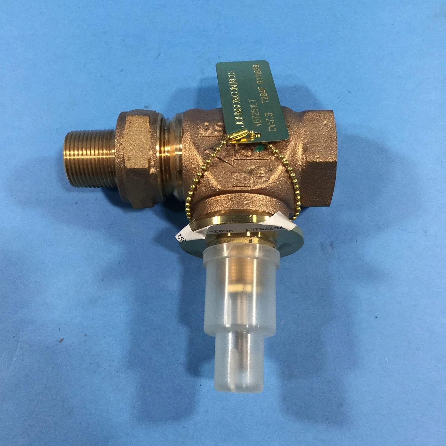 JOHNSON CONTROLS Johnson Controls VG7251LT Globe Valve Two-Way 3/4 Inch Union