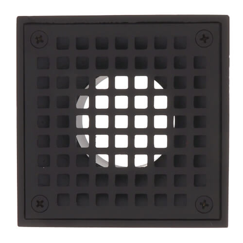 JONES STEPHENS Jones Stephens D6094RB 4 Square Oil Rubbed Bronze Strainer w/ 2 Spud