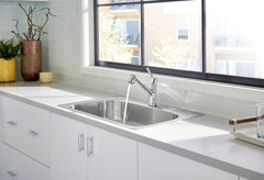 MOEN Moen 7585SRS Method Spot Resist Stainless Steel One-Handle Pullout Kitchen Faucet