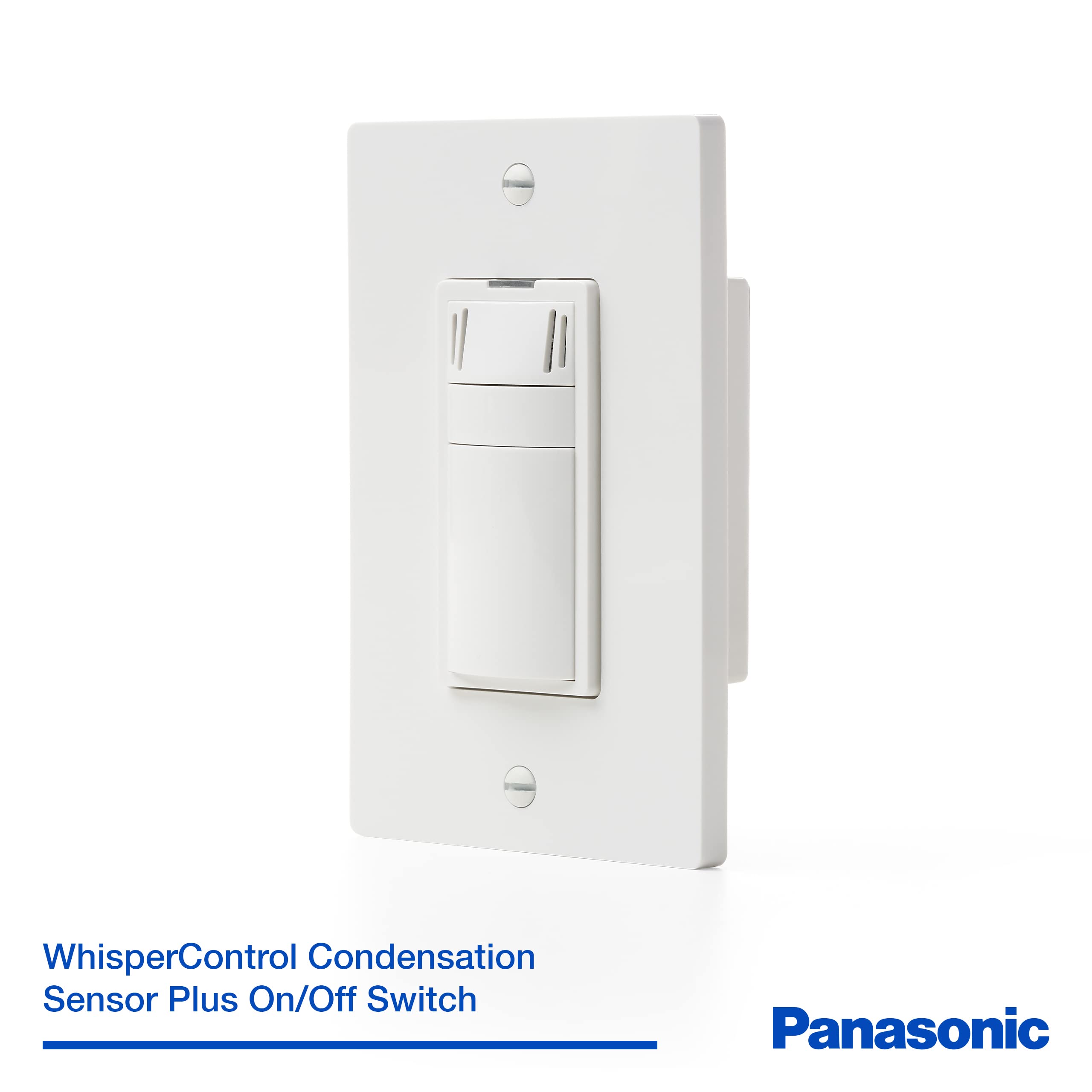 PANASONIC Panasonic FV-WCCS1-W WhisperControl Condensation Sensor Plus On/Off Wall Switch