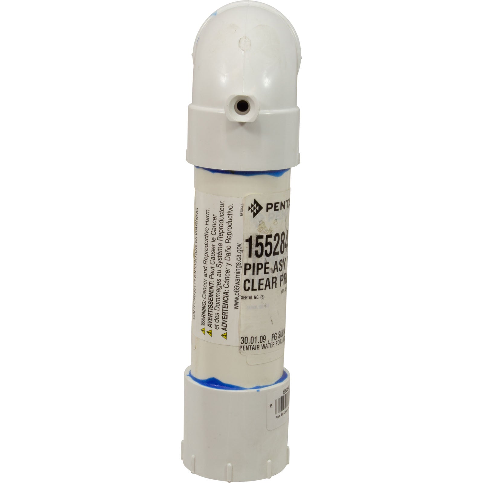 PENTAIR Pentair 155284 Clear Lower Piping Assembly Replacement Triton II TR 60 Pool and Spa Sand Filter