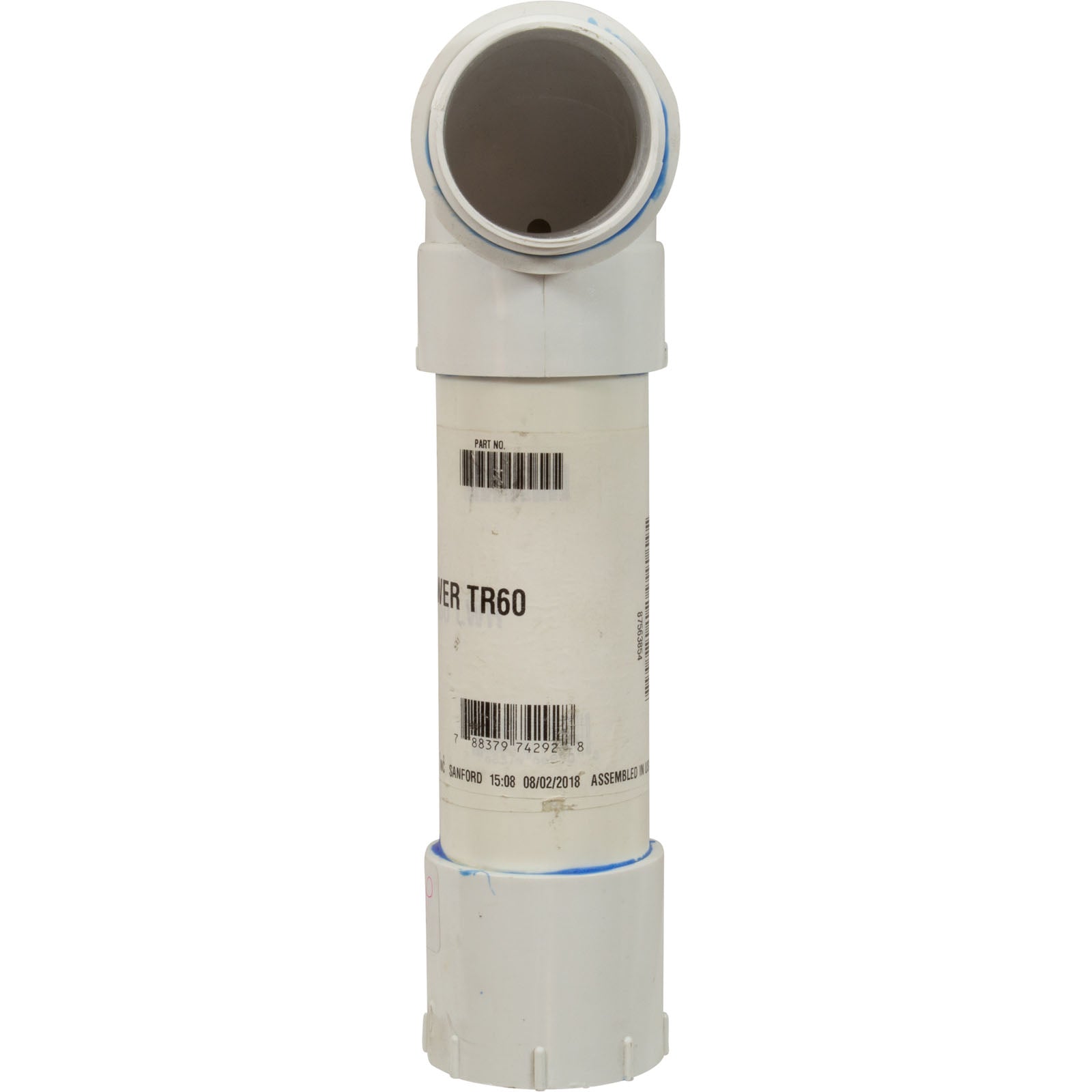 PENTAIR Pentair 155284 Clear Lower Piping Assembly Replacement Triton II TR 60 Pool and Spa Sand Filter