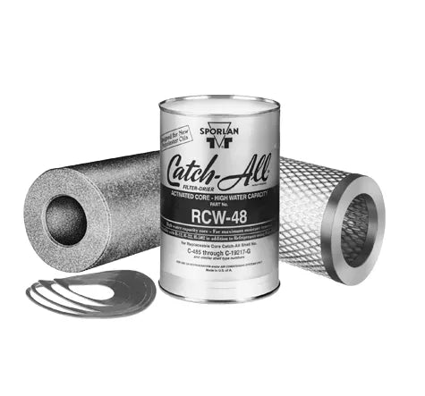 SPORLAN RPE-48-BD AIR CLEANER REPLACEMENT PARTS