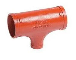 VICTAULIC Victaulic FF09025P00 FireLock Style 25 6 X 6 X 4 IN Grooved Reducing Tee
