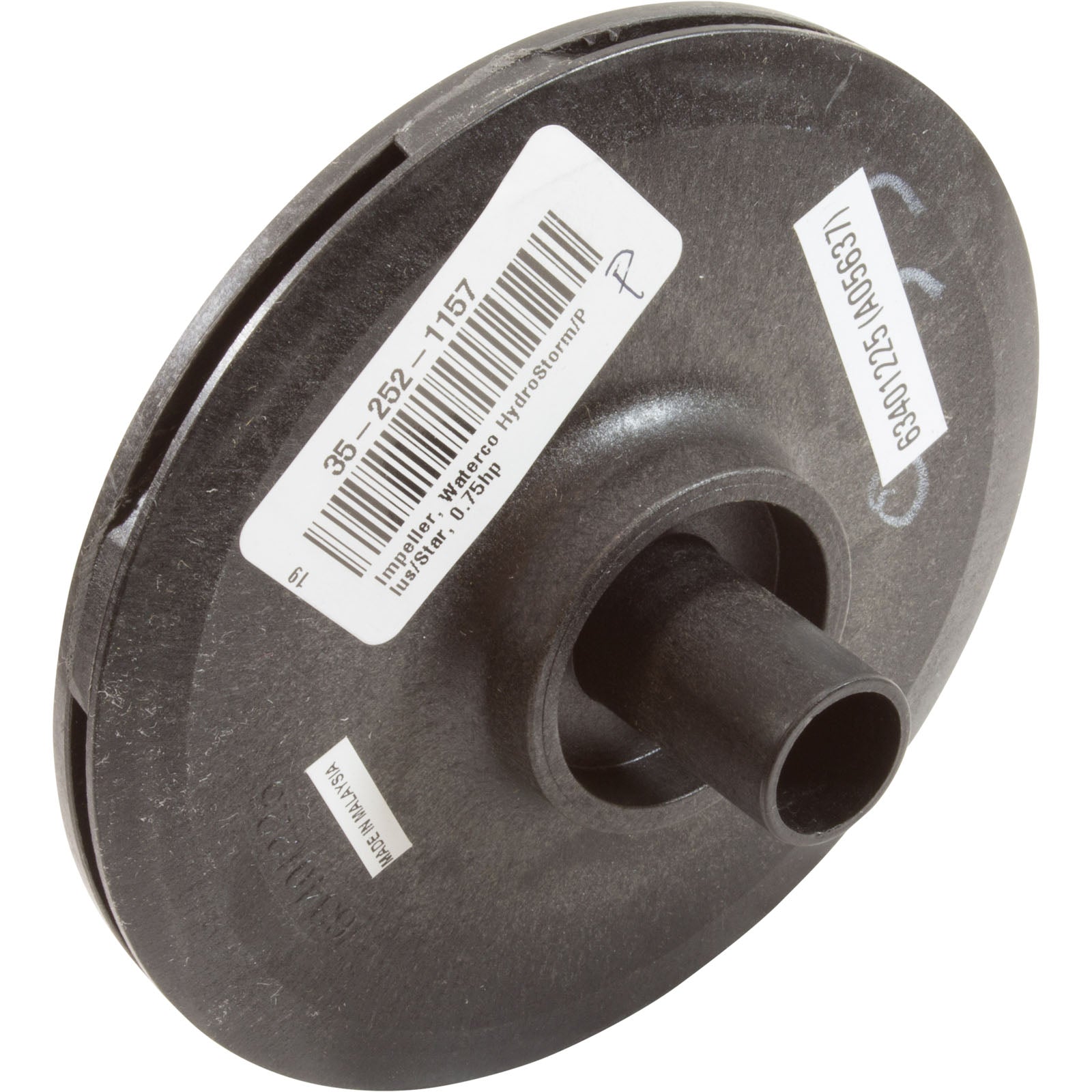 WATERCO Waterco 63401225 Impeller 0.75 HP Replacement Part