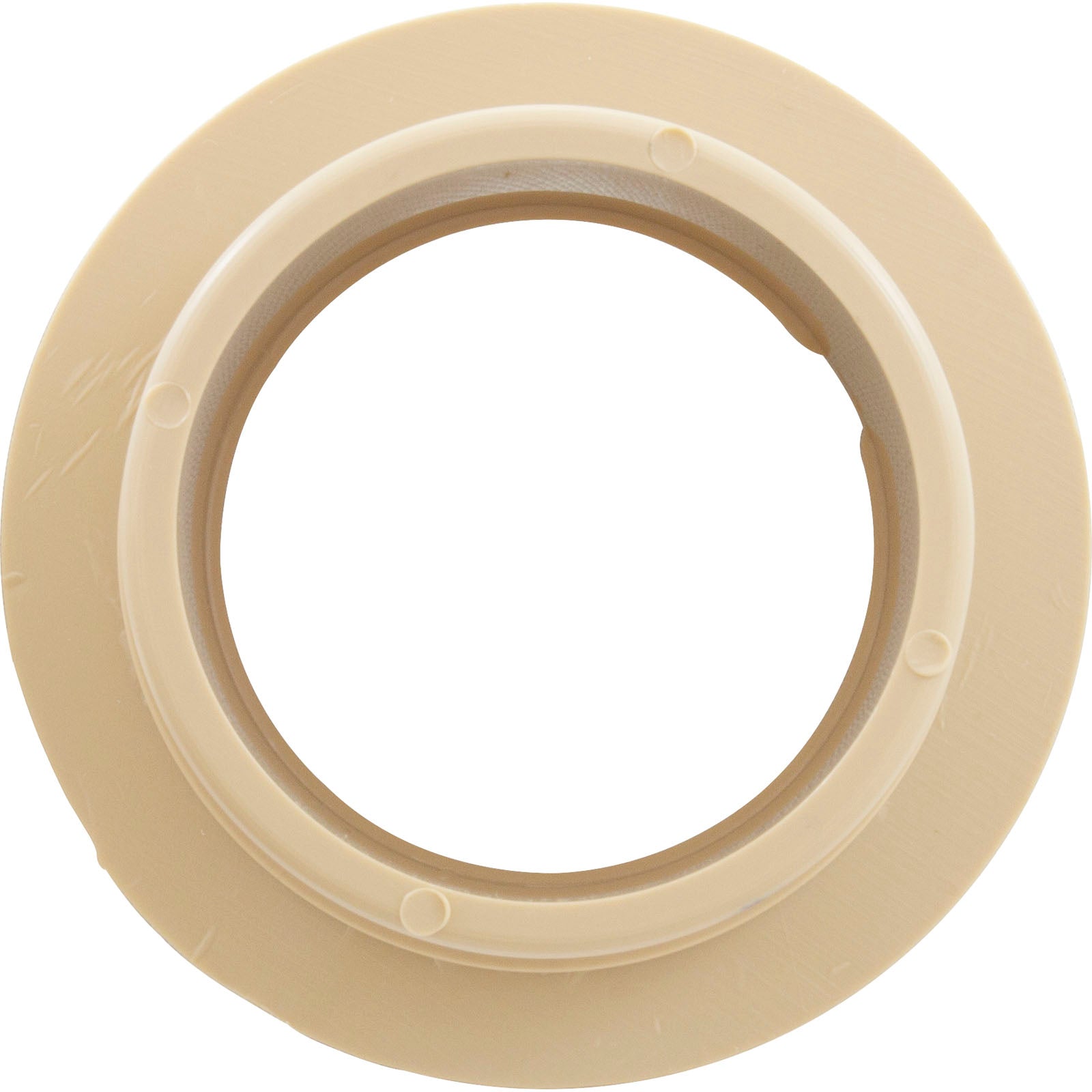 WATERWAY PLASTICS Waterway Plastics 519-6719-BEI Volleyball Pole Holder Flange - Beige