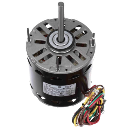 CENTURY MOTORS Century D0008 5-5/8 2-Speed Standard Efficiency Indoor Blower Motor 208-230V 1075 RPM 3/4 HP