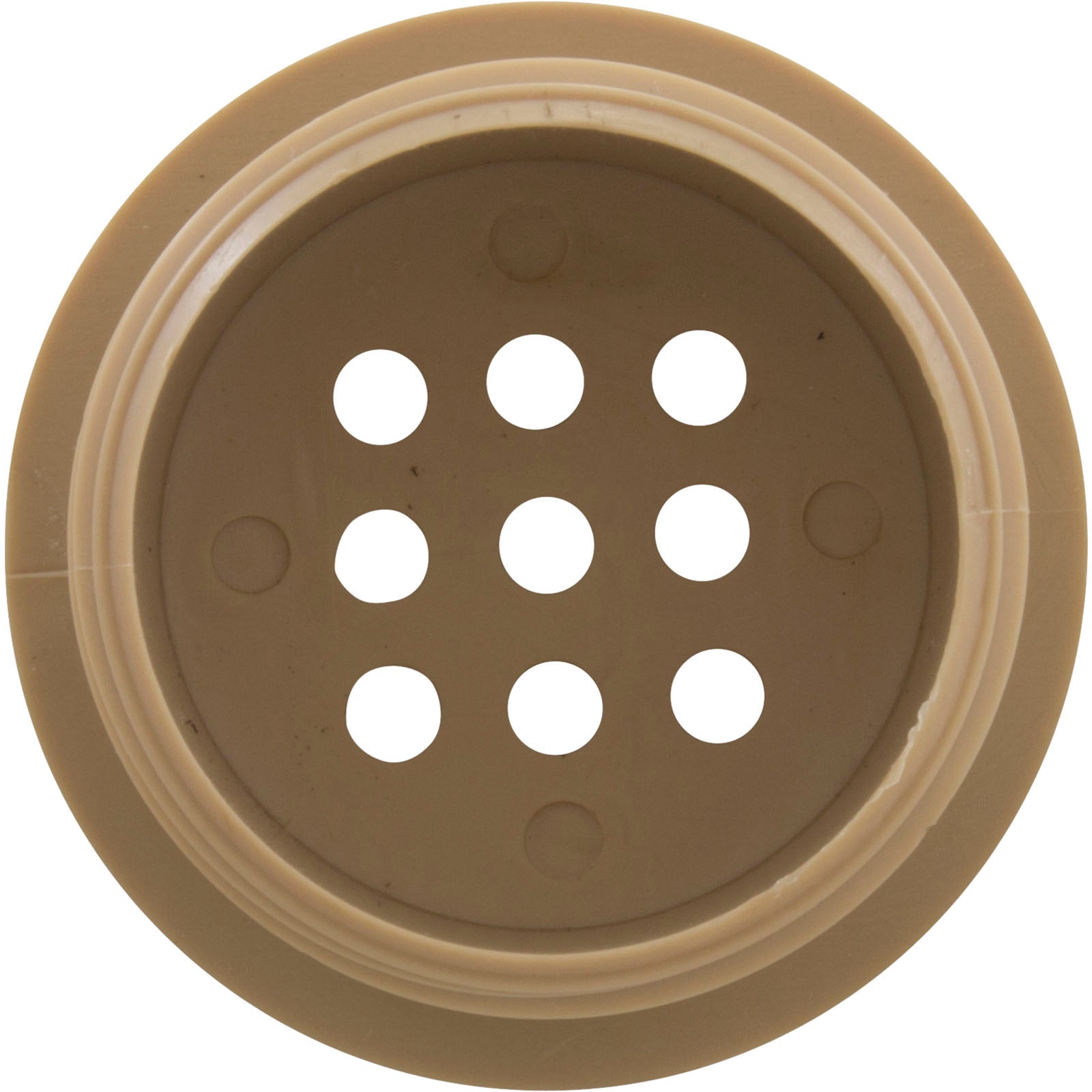 CUSTOM MOLDED PROUDUCTS Custom Molded Products 25503-039-000 Air Injector Cap 1-1/2mpt Tan