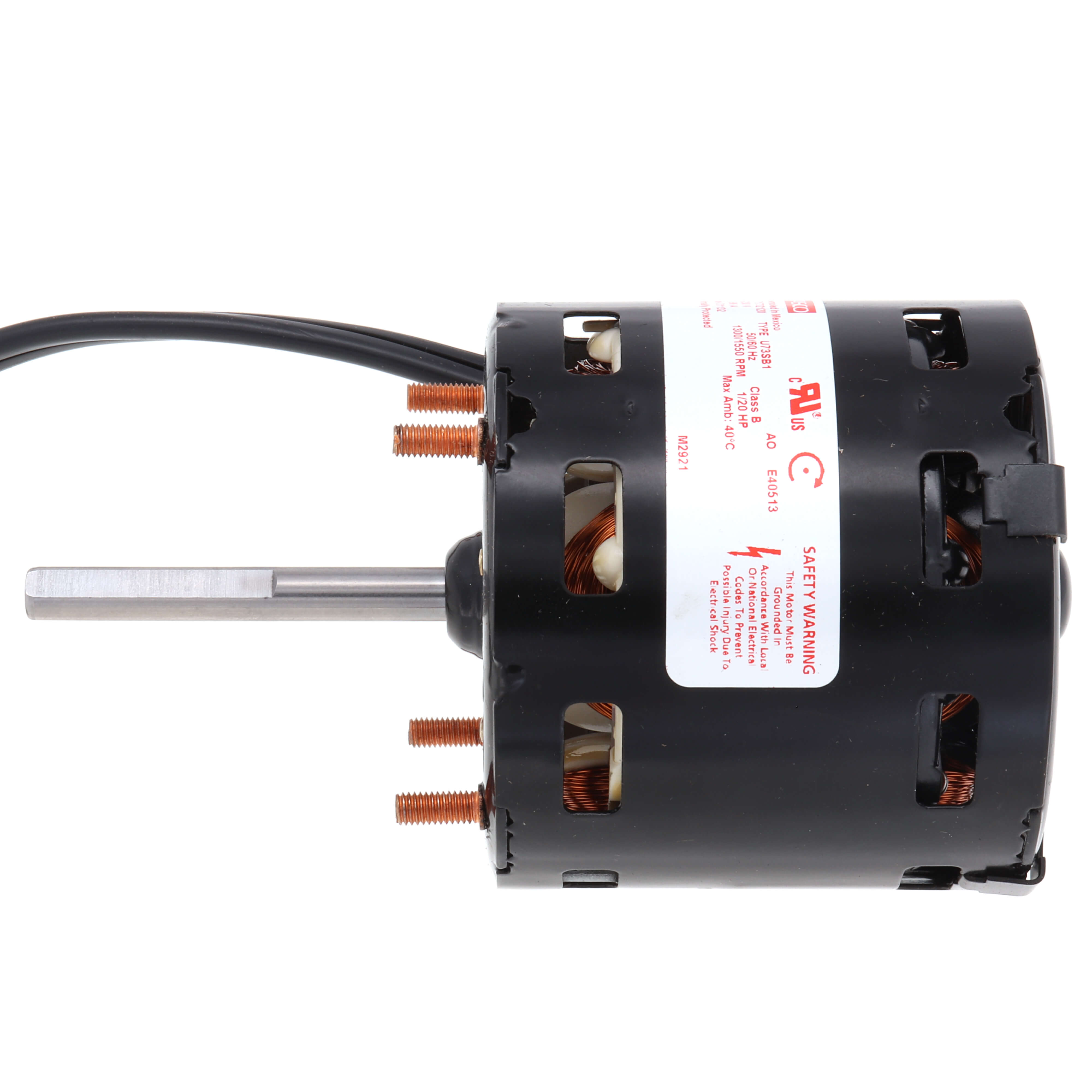 GENTEQ MOTORS Fasco D1132 OEM Replacement Motor 1 Speed 1/20 HP (208-230V)