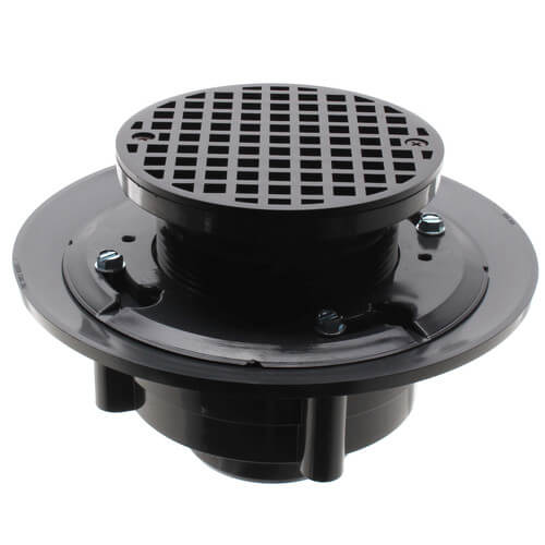 JONES STEPHENS Jones Stephens D4912RB 2X3 PVC Drain W/3-1/2 Spud W/5 RB STR