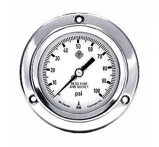 MCDANIEL CONTROLS KDP-GF PRESSURE GAUGES
