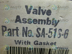 MCDONNELL & MILLER Mcdonnell & Miller SA-51S-6 Valve Assembly (For 51S) 342100